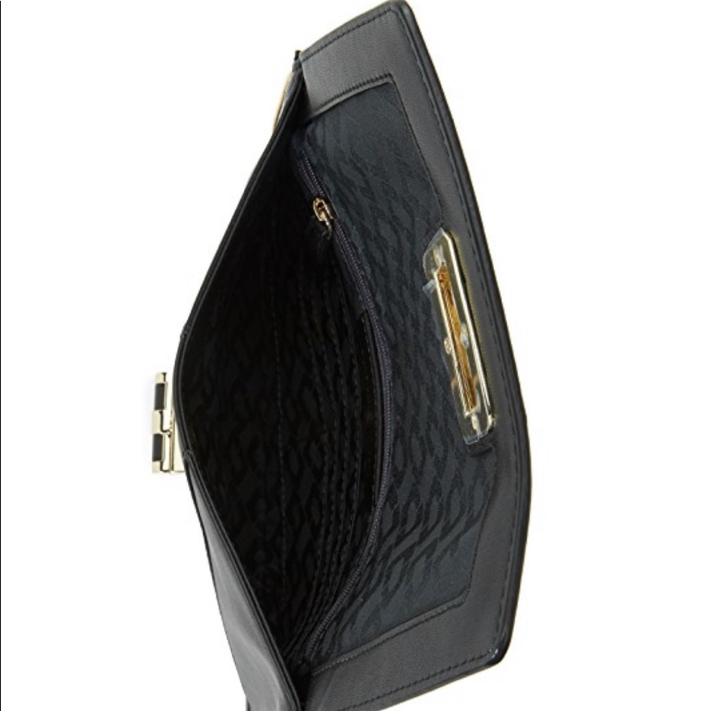 Diane Von Furstenberg Croc Emb Clutch View 2